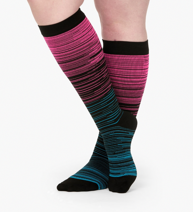 Everstride™ Stripes Compression Socks